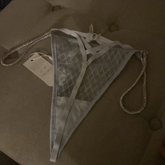 XL Glitter Thong Panty for love & lemons